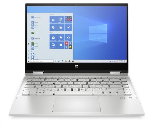 Obrázek HP NTB Pavilion x360 14-dw0001nc;Touch/14" FHD AG IPS;i3-1005G1;8GB DDR4 3200;512GB SSD;Intel UHD;silver;WIN10