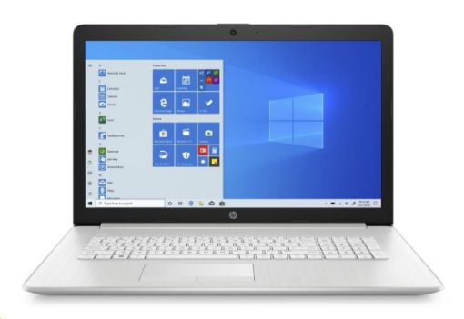 Obrázek NTB HP 17-by3001nc, 17.3, SVA AG FHD, Core i3-1005G1, 8GB DDR4, SSD 512GB, Intel UHD Graphics, Win10,Natural silver