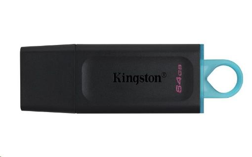 Obrázek Kingston 64GB USB3.2 Gen 1 DataTraveler Exodia (Black + Teal)