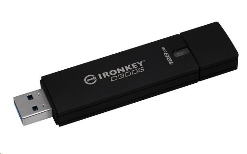 Obrázek Kingston 128GB D300S AES 256 XTS Encrypted USB Drive