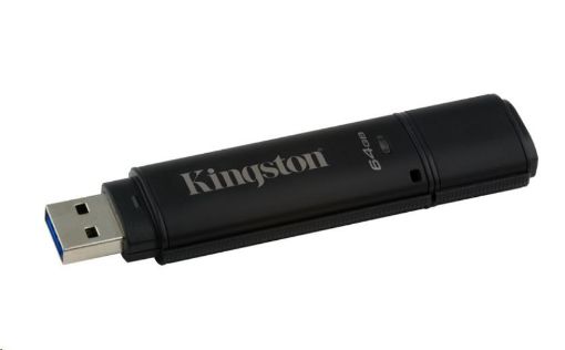 Obrázek Kingston 64GB DataTraveler 4000 G2DM (USB 3.0, 256-bit šifrování AES)