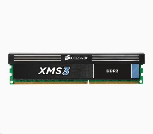 Obrázek CORSAIR DDR3 8GB (Kit 1x8GB) XMS3 DIMM 1333MHz CL9, černá