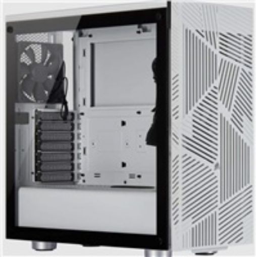 Obrázek CORSAIR case 275R Airflow, Mid-Tower, průhledná bočnice, bez zdroje, bílá