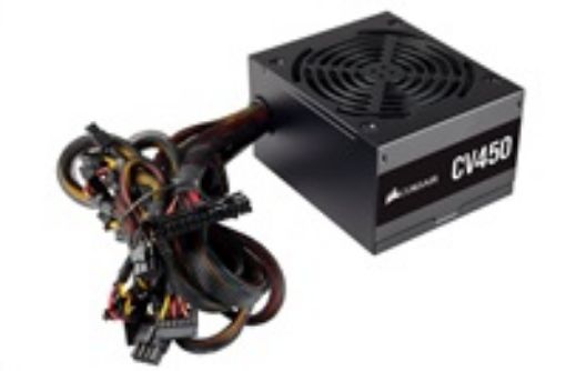 Obrázek CORSAIR zdroj, CV450 80+ Bronze, 120mm ventilátor (ATX, 450W)