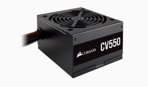 Obrázek CORSAIR zdroj, CV550 80+ Bronze, 120mm ventilátor (ATX, 550W)