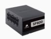 Obrázek CORSAIR zdroj, SF600-80 PLUS® Platinum Certified High Performance PSU (SFX, 600W, Modular)