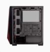 Obrázek CORSAIR case Carbide SPEC-DELTA RGB Tempered Glass, Mid-Tower Gaming, černá, průhledná bočnice, bez zdroje