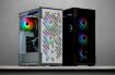 Obrázek CORSAIR case iCUE 220T RGB Airflow Tempered Glass, Mid-Tower Smart, bílá, průhledná bočnice, bez zdroje