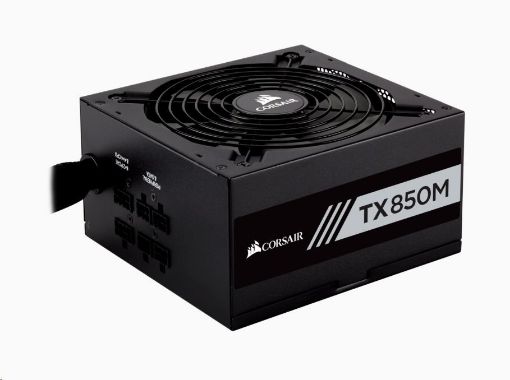 Obrázek CORSAIR zdroj, TX850M-80 Plus® Gold Certified PSU (ATX, 850W, Semi-modular)