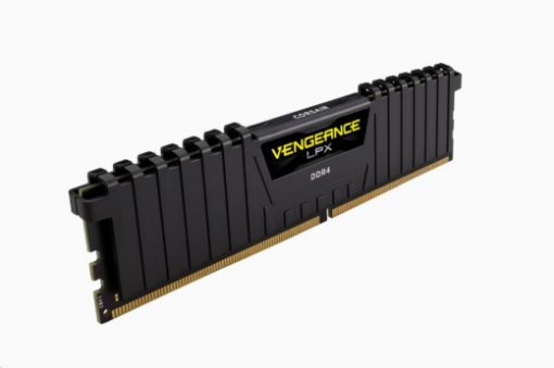 Obrázek CORSAIR DDR4 16GB (Kit 2x8GB) Vengeance LPX DIMM 3200MHz CL16 černá