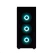 Obrázek Fortron skříň Midi Tower CMT340 PLUS Black, 4 x A. RGB LED fan, průhledná bočnice