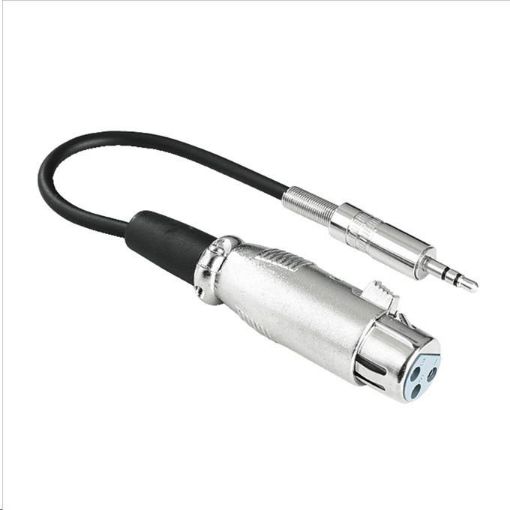 Obrázek Hama audio adaptér XLR zásuvka - jack vidlica 3,5 mm stereo