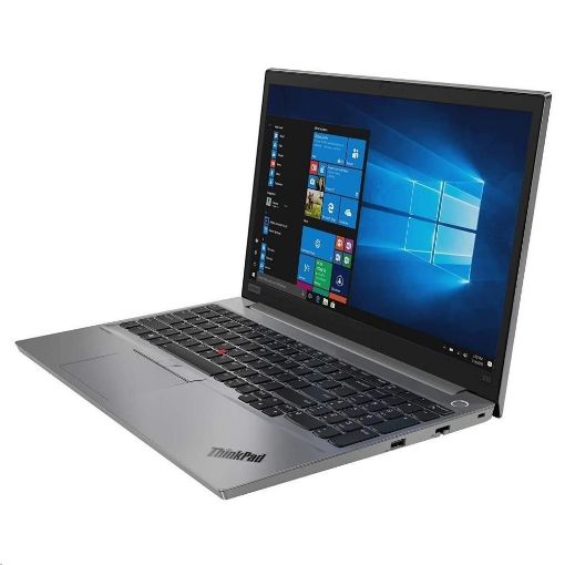 Obrázek LENOVO NTB ThinkPad E15-IML - I5-10210U@1.6GHz,15.6" FHD IPS,8GB,256SSD,CAM,LAN,HDMI,USB,W10PRO,1y carry in, stříbrná