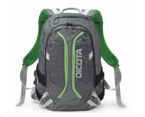 Obrázek DICOTA Backpack Active 14-15.6, grey/lime