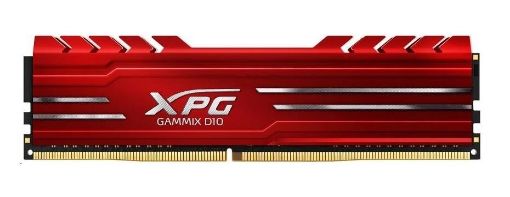 Obrázek DIMM DDR4 16GB 3000MHz CL16 ADATA XPG GAMMIX D10 memory, Bulk, Red