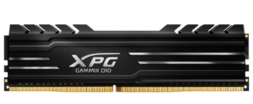 Obrázek DIMM DDR4 8GB 3000MHz CL16 ADATA XPG GAMMIX D10 memory, Single Color Box, Black