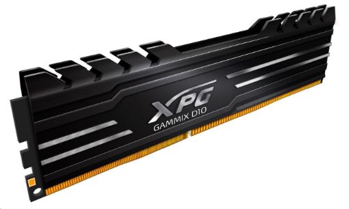 Obrázek DIMM DDR4 8GB 3200MHz CL16 ADATA XPG GAMMIX D10 memory, Single Color Box, Black