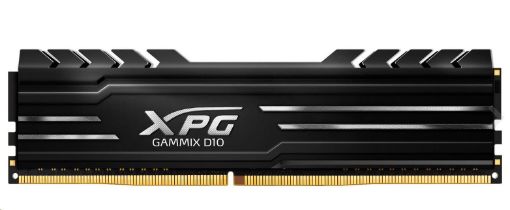 Obrázek DIMM DDR4 16GB 3000MHz CL16 ADATA XPG GAMMIX D10 memory, Single Color Box, Black