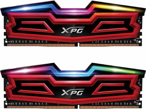 Obrázek DIMM DDR4 16GB 3000MHz CL16 (KIT 2x8GB) ADATA XPG SPECTRIX D40, Red