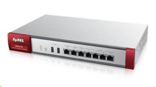 Obrázek Zyxel ZyWALL USG110 Security Firewall, 7x gigabit RJ45 (2x WAN, 4x LAN/DMZ, 1x OPT)