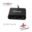 Obrázek Club3D Video hub MST (Multi Stream Transport) USB 3.1 typ C na 2x DisplayPort 1.2