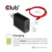 Obrázek Club3D Dokovací stanice USB 3.2 typ C (5xUSB/USB-C/3xHDMI/2xDP/Ethernet/Audio) s Triple Dynamic PD napájecím adaptérem