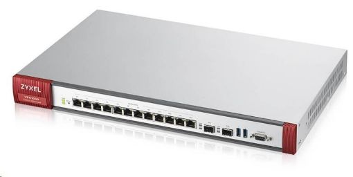 Obrázek Zyxel VPN1000 Advanced VPN Firewall, 1000x IPSec VPN, 12x WAN/LAN/DMZ, 2x SFP