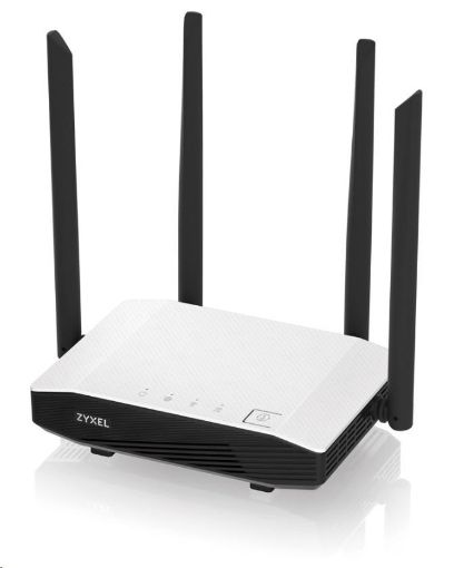 Obrázek Zyxel NBG6615 Wireless AC1200 Router, dual band, 4x gigabit RJ45