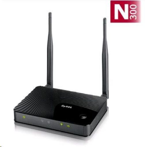 Obrázek Zyxel WAP3205 v3 Wireless N300 Access point, 4 módy, 5x 10/100 RJ45, 2x 5 dBi anténa