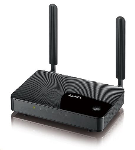 Obrázek Zyxel LTE3301-M209 4G LTE Router, wireless N300, slot na SIM, 4x 10/100 RJ45, dvě odpojitelné antény
