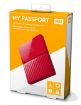 Obrázek BAZAR VADNÉ WD My Passport 1TB Ext, 2,5" USB3.0, RED