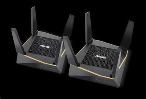 Obrázek ASUS RT-AX92U 2-pack Wireless AX6100 Gigabit Router, 4x gigabit RJ45, 1x USB3.1, 1x USB2.0