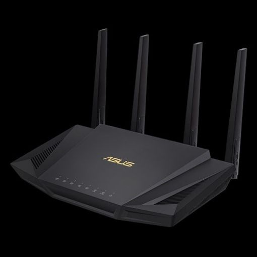 Obrázek ASUS RT-AX58U Wireless AX3000 Wifi 6 Router, 4x gigabit RJ45, 1x USB3.1