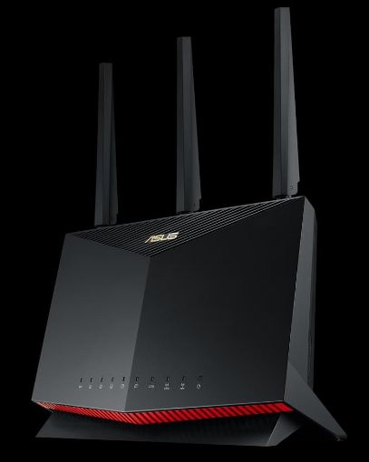 Obrázek ASUS RT-AX86U Wireless AX5700 Wifi 6 Router, 1x 2.5G, 4x gigabit, 2x USB3.2