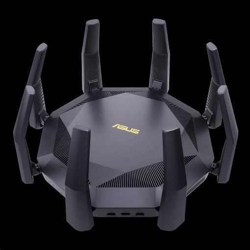 Obrázek ASUS RT-AX89X Wireless AX6000 Wifi 6 Router, 1x 10Gb, 8x gigabit, 1x SFP+, 2x USB3.1