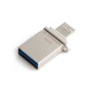 Obrázek VERBATIM Flash Disk 64GB Store 'n' Go OTG, Micro USB, USB 3.0, stříbrná