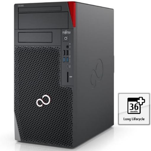 Obrázek FUJITSU PC CEL W5010 I5-10500@4.50GHz 2x8GB 256GB NVMe 2xDP DVDRW SD 680W W10PRO myš, bez klávesnice - 3r.on site