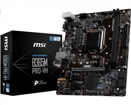 Obrázek MSI MB Sc LGA1151 B365M PRO-VH, Intel B365, VGA, 2xDDR4, mATX