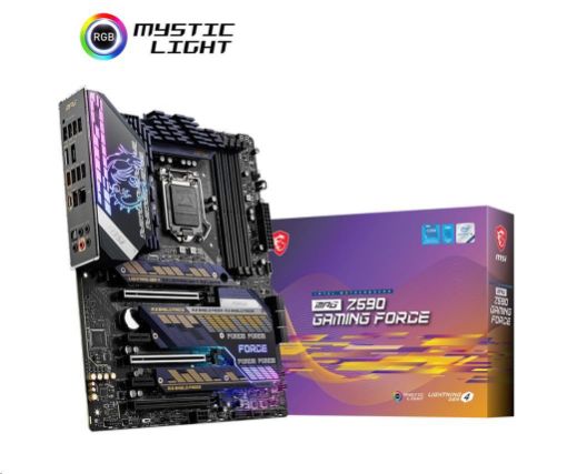 Obrázek MSI MB Sc LGA1200 MPG Z590 GAMING FORCE, Intel Z590, 4xDDR4, 1xDP, 1xHDMI