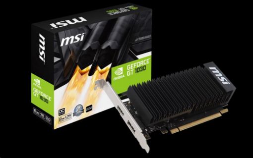 Obrázek MSI VGA NVIDIA GeForce GT 1030 2GH LP OC, 2GB GDDR5, 1xHDMI, 1xDP