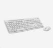 Obrázek Logitech Silent Wireless Combo MK295, bezdrátová klávesnice + myš, DE, White