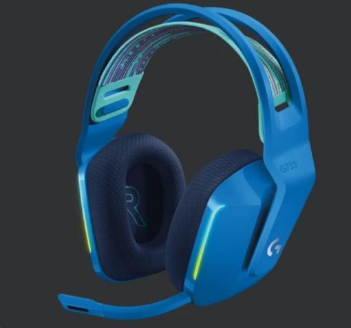 Obrázek Logitech herní sluchátka G733, LIGHTSPEED Wireless RGB Gaming Headset, EMEA, blue