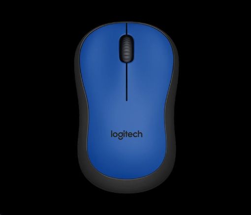 Obrázek Logitech Wireless Mouse M220 Silent, blue