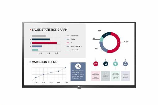 Obrázek LG 43" signage 43UL3G  UHD, 350nit, 16h, WebOS 4.1