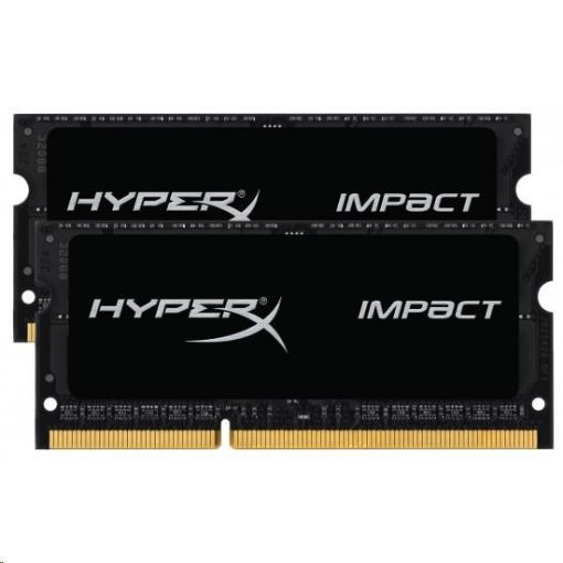 Obrázek 8GB 1866MHz DDR3L CL11 SODIMM (Kit of 2) 1.35V HyperX Impact