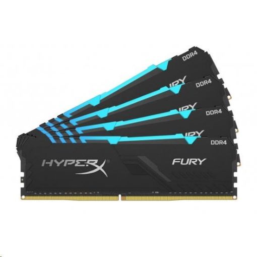 Obrázek 64GB 2400MHz DDR4 CL15 DIMM (Kit of 4) HyperX FURY RGB