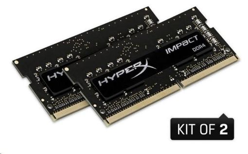 Obrázek SODIMM DDR4 64GB 2666MHz CL16 (Kit of 2) HyperX Impact