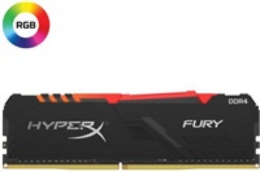 Obrázek DIMM DDR4 32GB 3466MHz CL17 KINGSTON HyperX FURY RGB Black