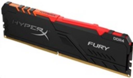 Obrázek DIMM DDR4 32GB 3000MHz CL16 KINGSTON HyperX FURY RGB Black