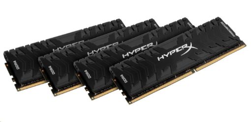 Obrázek 128GB 3600MHz DDR4 CL18 DIMM (Kit of 4) XMP HyperX Predator